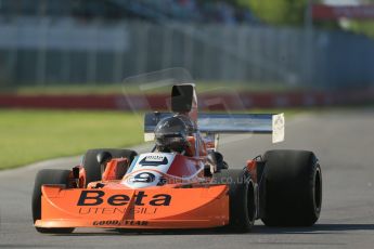 World © Octane Photographic Ltd. Saturday 7th June 2014. Canada - Circuit Gilles Villeneuve, Montreal. Historic Grand Prix (HGP) Race 1. Ex-Ronnie Peterson 1976 March 761 – Greg Thornton. Digital Ref: 0984LB1D6668