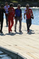 World © Octane Photographic Ltd. Saturday 7th June 2014. Canada - Circuit Gilles Villeneuve, Montreal. Formula 1 Paddock. Scuderia Ferrari F14T - Fernando Alonso. Digital Ref: 0981LB1D5332