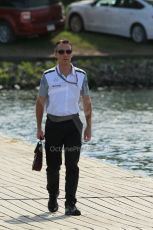 World © Octane Photographic Ltd. Sunday 8th June 2014.  – Canada - Circuit Gilles Villeneuve, Montreal. Formula 1 Paddock. McLaren Mercedes - Sam Michael. Digital Ref: 0985LB1D7251