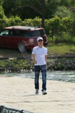 World © Octane Photographic Ltd. Sunday 8th June 2014. Canada - Circuit Gilles Villeneuve, Montreal. Formula 1 Driver Parade. Mercedes AMG Petronas F1 W05 Hybrid - Nico Rosberg. Digital Ref: 0985LB1D7401