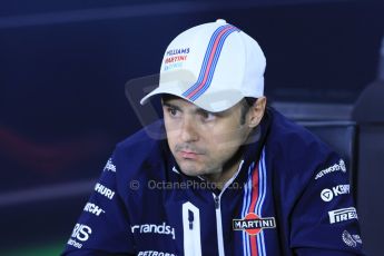 World © Octane Photographic Ltd. Formula 1 Canada – Circuit Gilles Villeneuve, Montreal. Thursday 5th June 2014. Drivers’ press conference. Williams Martini Racing – Felipe Massa. Digital Ref : 0977LB1D1270