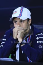 World © Octane Photographic Ltd. Formula 1 Canada – Circuit Gilles Villeneuve, Montreal. Thursday 5th June 2014. Drivers’ press conference. Williams Martini Racing – Felipe Massa. Digital Ref : 0977LB1D1311