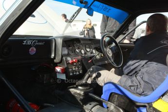 World © Octane Photographic Ltd. Donington Historic Festival, May 3rd 2014. Ford Capri RS3100, Steve Soper and John Young. Digital Ref : 0918cb1d2661