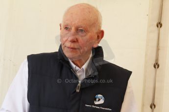 World © Octane Photographic Ltd. Donington Historic Festival, May 4th 2014. John Surtees OBE. Digital Ref : 0918cb7d8542