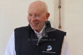 World © Octane Photographic Ltd. Donington Historic Festival, May 4th 2014. John Surtees OBE. Digital Ref : 0918cb7d8559