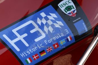 World © Octane Photographic Ltd. Donington Historic Festival – Historic Formula 3 (F3) Championship, May 3rd 2014. Digital Ref :