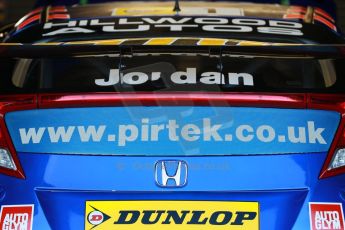 World © Octane Photographic Ltd. Donington Park general unsilenced test day, 13th February 2014. Pirtek Racing Honda Civic NGTC - Andy Jordan. Digital Ref : 0891cb1d2166