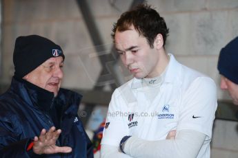 World © Octane Photographic Ltd. Donington Park general unsilenced test day, 13th February 2014. United Autosports Ginetta G55 GT4 - Luke Davenport. Digital Ref : 0891cb1d2215