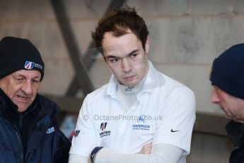 World © Octane Photographic Ltd. Donington Park general unsilenced test day, 13th February 2014. United Autosports Ginetta G55 GT4 - Luke Davenport. Digital Ref : 0891cb1d2218