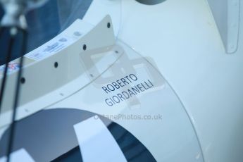 World © Octane Photographic Ltd. Donington Park general unsilenced test day, 13th February 2014. 1958 Lister Knobbly-Chevrolet BHL110 - Roberto Giordanelli. Digital Ref : 0891cb1d2219