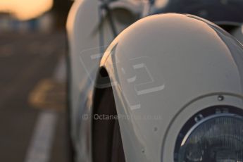 World © Octane Photographic Ltd. Donington Park general unsilenced test day, 13th February 2014. 1958 Lister Knobbly-Chevrolet BHL110 - Roberto Giordanelli. Digital Ref : 0891cb1d2222