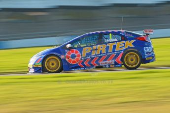 World © Octane Photographic Ltd. Donington Park general unsilenced test day, 13th February 2014. Pirtek Racing (Euroech) Honda Civic NGTC - Andy Jordan. Digital Ref : 0891cb1d2270