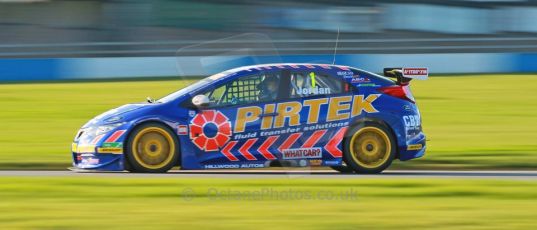 World © Octane Photographic Ltd. Donington Park general unsilenced test day, 13th February 2014. Pirtek Racing (Euroech) Honda Civic NGTC - Andy Jordan. Digital Ref : 0891cb1d2320