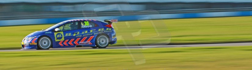 World © Octane Photographic Ltd. Donington Park general unsilenced test day, 13th February 2014. Eurotech Racing Honda Civic NGTC - Martin Depper. Digital Ref : 0891cb1d2359