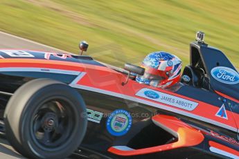 World © Octane Photographic Ltd. Donington Park general unsilenced test day, 13th February 2014. British Formula Ford - James Abbott. Digital Ref : 0891cb1d2487