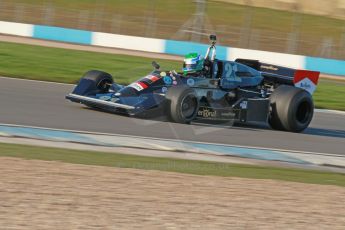 World © Octane Photographic Ltd. Donington Park general unsilenced test day, 13th February 2014. FIA Historic Formula 1 (F1) Championship. Ex-Jackie Ickx Wolf Williams FW05. Digital Ref : 0891cb1d2563