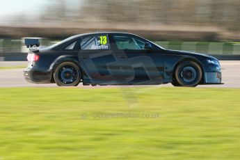 World © Octane Photographic Ltd. Donington Park general unsilenced test day, 13th February 2014. Rob Austin Racing Audi A4 NGTC. Digital Ref : 0891cb1d2588