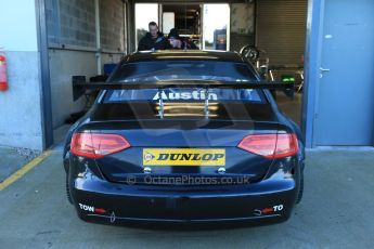 World © Octane Photographic Ltd. Donington Park general unsilenced test day, 13th February 2014. Rob Austin Racing Audi A4 NGTC. Digital Ref : 0891cb1d3797