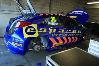 World © Octane Photographic Ltd. Donington Park general unsilenced test day, 13th February 2014. Eurotech Racing Honda Civic NGTC - Martin Depper. Digital Ref : 0891cb1d3800