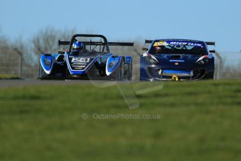 World © Octane Photographic Ltd. Donington Park general unsilenced test day, 13th February 2014. United Autosports Ginetta G55 GT4 - Luke Davenport. Digital Ref : 0891cb1d3884