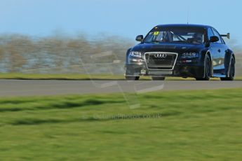World © Octane Photographic Ltd. Donington Park general unsilenced test day, 13th February 2014. Rob Austin Racing Audi A4 NGTC. Digital Ref : 0891cb1d3980