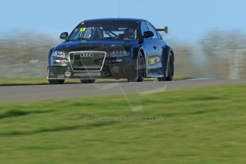 World © Octane Photographic Ltd. Donington Park general unsilenced test day, 13th February 2014. Rob Austin Racing Audi A4 NGTC. Digital Ref : 0891cb1d4035