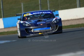 World © Octane Photographic Ltd. Donington Park general unsilenced test day, 13th February 2014. United Autosports Ginetta G55 GT4 - Luke Davenport. Digital Ref : 0891cb1d4102