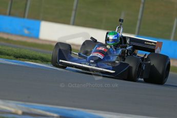 World © Octane Photographic Ltd. Donington Park general unsilenced test day, 13th February 2014. FIA Historic Formula 1 (F1) Championship. Ex-Jackie Ickx Wolf Williams FW05. Digital Ref : 0891cb1d4196