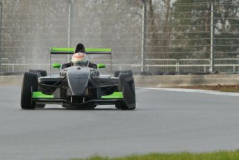 World © Octane Photographic Ltd. 18th February 2014 – Donington Park general unsilenced testing. Protyre Formula Renault BARC - Tarun Reddy – MGR Motorsport. Digital Ref : 0892cb1d2757