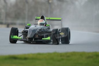 World © Octane Photographic Ltd. 18th February 2014 – Donington Park general unsilenced testing. Protyre Formula Renault BARC - Tarun Reddy – MGR Motorsport. Digital Ref : 0892cb1d2797