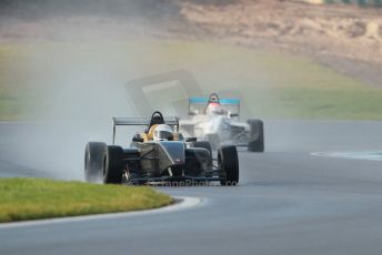 World © Octane Photographic Ltd. 18th February 2014 – Donington Park general unsilenced testing. BRDC Formula 4, MSV F4-13, David Wagner and Chris Middlehurst – MGR Motorsport. Digital Ref : 0892cb1d2823