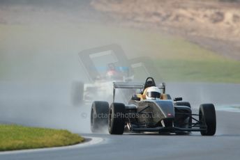 World © Octane Photographic Ltd. 18th February 2014 – Donington Park general unsilenced testing. BRDC Formula 4, MSV F4-13, David Wagner and Chris Middlehurst – MGR Motorsport. Digital Ref : 0892cb1d2826