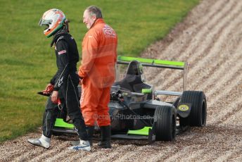 World © Octane Photographic Ltd. 18th February 2014 – Donington Park general unsilenced testing. Protyre Formula Renault BARC - Tarun Reddy – MGR Motorsport. Digital Ref : 0892cb1d2993