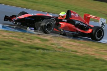 World © Octane Photographic Ltd. 18th February 2014 – Donington Park general unsilenced testing. Protyre Formula Renault BARC - Colin Noble jnr – MGR Motorsport. Digital Ref : 0892cb1d4700