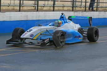 World © Octane Photographic Ltd. 18th February 2014 – Donington Park general unsilenced testing. BRDC Formula 4, MSV F4-13, Charlie Eastwood – Douglas Motorsport. Digital Ref : 0892cb1d5142