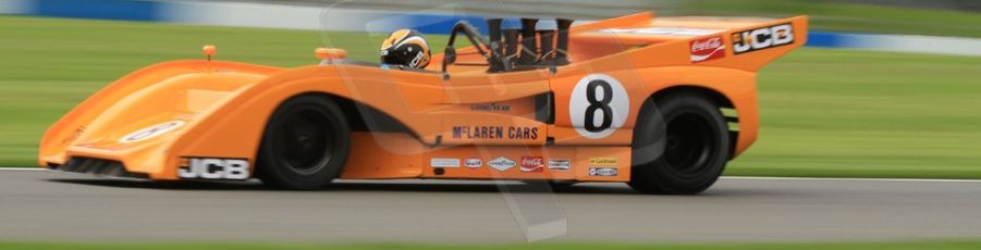 World © Octane Photographic Ltd. 5th June 2014, Donington Park general unsilenced test.  McLaren M8F/P - Andy Newall. Digital Ref : 0976CB7D5642