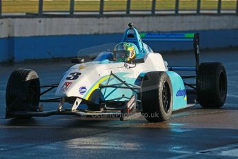 World © Octane Photographic Ltd. 7th February 2014 – Donington Park general unsilenced testing. BRDC Formula 4, MSV F4-13, Charlie Eastwood – Douglas Motorsport. Digital Ref :
