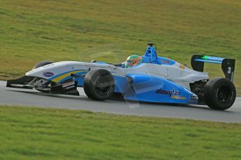 World © Octane Photographic Ltd. 7th February 2014 – Donington Park general unsilenced testing. BRDC Formula 4, MSV F4-13, Charlie Eastwood – Douglas Motorsport. Digital Ref :
