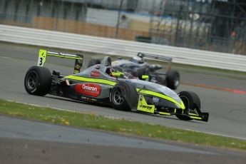 World © Octane Photographic Ltd. Sunday 27th April 2014, Silverstone. MSV F3 Cup. Tristan Cliffe – Omicron Motorsport – Dallara F307. Digital Ref : 0915lb1d9387