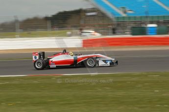 World © Octane Photographic Ltd. FIA European F3 Championship, Silverstone, UK, April 18th 2014 - Qualifying sessions. Fortec Motorsports – Mercedes. Dallara F312 – Mitch Gilbert. Digital Ref : 0908lb1d0957