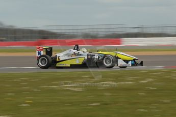 World © Octane Photographic Ltd. FIA European F3 Championship, Silverstone, UK, April 18th 2014 - Qualifying sessions. Van Amersfoort Racing – Dallara F312 Volkswagen – Gustavo Menezes. Digital Ref : 0908lb1d1024