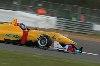 World © Octane Photographic Ltd. FIA European F3 Championship, Silverstone, UK, April 18th 2014 - Qualifying sessions. Jo Zeller Racing – Dallara F312 Mercedes - Tatiana Calderon. Digital Ref : 0908lb1d6390