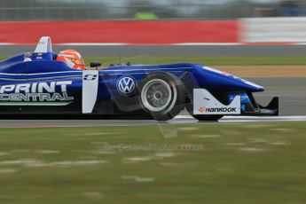 World © Octane Photographic Ltd. FIA European F3 Championship, Silverstone, UK, April 18th 2014 - Qualifying sessions. Fortec Motorsports – Mercedes – John Bryant-Meisner. Digital Ref : 0908lb1d6407