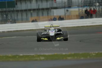 World © Octane Photographic Ltd. FIA European F3 Championship, Silverstone, UK, April 18th 2014 - Qualifying sessions. Van Amersfoort Racing – Dallara F312 Volkswagen – Gustavo Menezes. Digital Ref : 0908lb1d6454