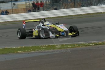 World © Octane Photographic Ltd. FIA European F3 Championship, Silverstone, UK, April 18th 2014 - Qualifying sessions. Van Amersfoort Racing – Dallara F312 Volkswagen – Gustavo Menezes. Digital Ref : 0908lb1d6594