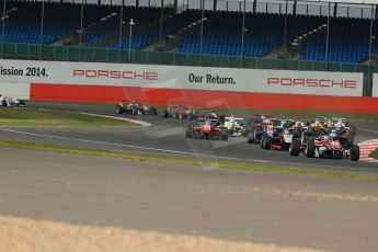 World © Octane Photographic Ltd. FIA European F3 Championship, Silverstone, UK, April 19th 2014 - Race 1. Prema Powerteam - Dallara F312 Mercedes – Nicholas Latifi. Digital Ref : 0909lb1d6796