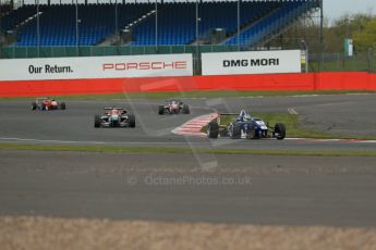 World © Octane Photographic Ltd. FIA European F3 Championship, Silverstone, UK, April 19th 2014 - Race 1. Carlin – Dallara F312 Volkswagen – Jordan King. Digital Ref : 0909lb1d6853