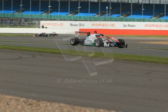 World © Octane Photographic Ltd. FIA European F3 Championship, Silverstone, UK, April 19th 2014 - Race 1. Prema Powerteam - Dallara F312 Mercedes – Dennis van der Laar. Digital Ref : 0909lb1d6893