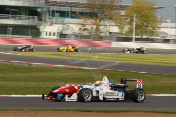 World © Octane Photographic Ltd. FIA European F3 Championship, Silverstone, UK, April 19th 2014 - Race 2. Carlin – Dallara F312 Volkswagen – Jake Dennis. Digital Ref : 0910lb1d1382