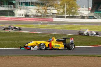 World © Octane Photographic Ltd. FIA European F3 Championship, Silverstone, UK, April 19th 2014 - Race 2. Jo Zeller Racing – Dallara F312 Mercedes - Tatiana Calderon. Digital Ref : 0910lb1d1391
